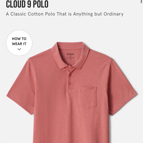 *New* Rhone Cloud 9 Polo - Picture 3 of 7
